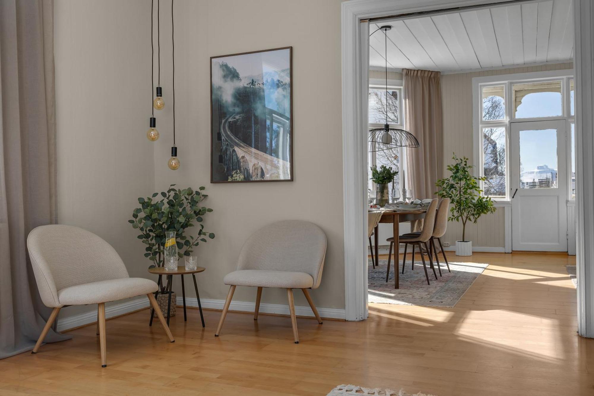 Amazing Tromso City Apartment With Free Parking And Lovely City Views! 外观 照片