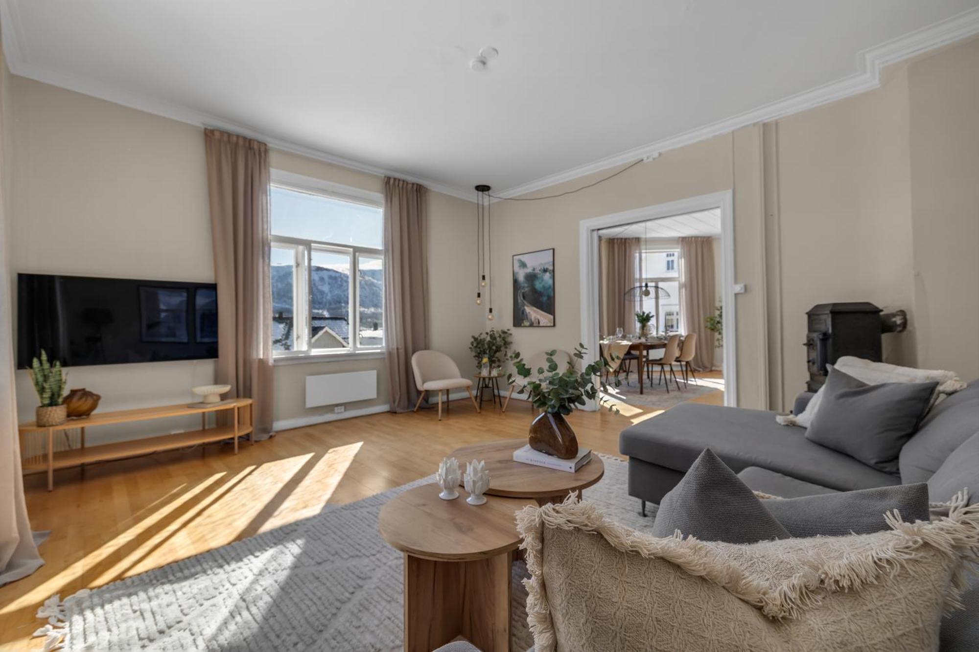 Amazing Tromso City Apartment With Free Parking And Lovely City Views! 外观 照片